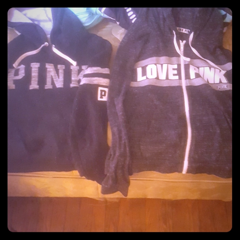 TWO VS PINK HOODIES!