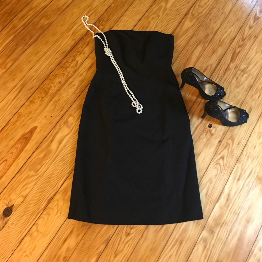 Ann Taylor, Strapless, little black dress