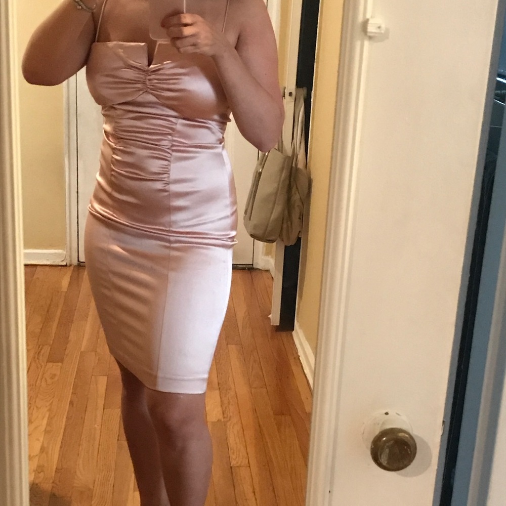 Satin Nicole miller dress