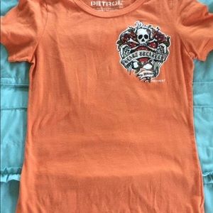 Large ladies Petrol T-shirt