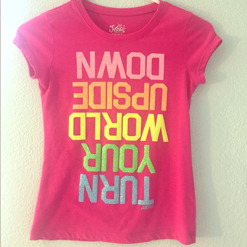 Turn your world upside down tee