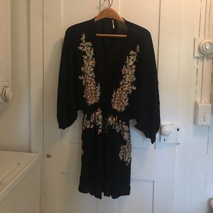 Free people embroidered dress ON HOLD