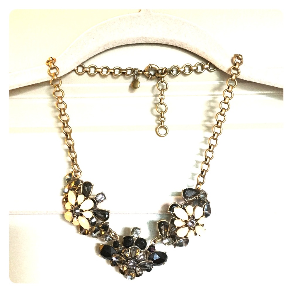 Jcrew crystal necklace