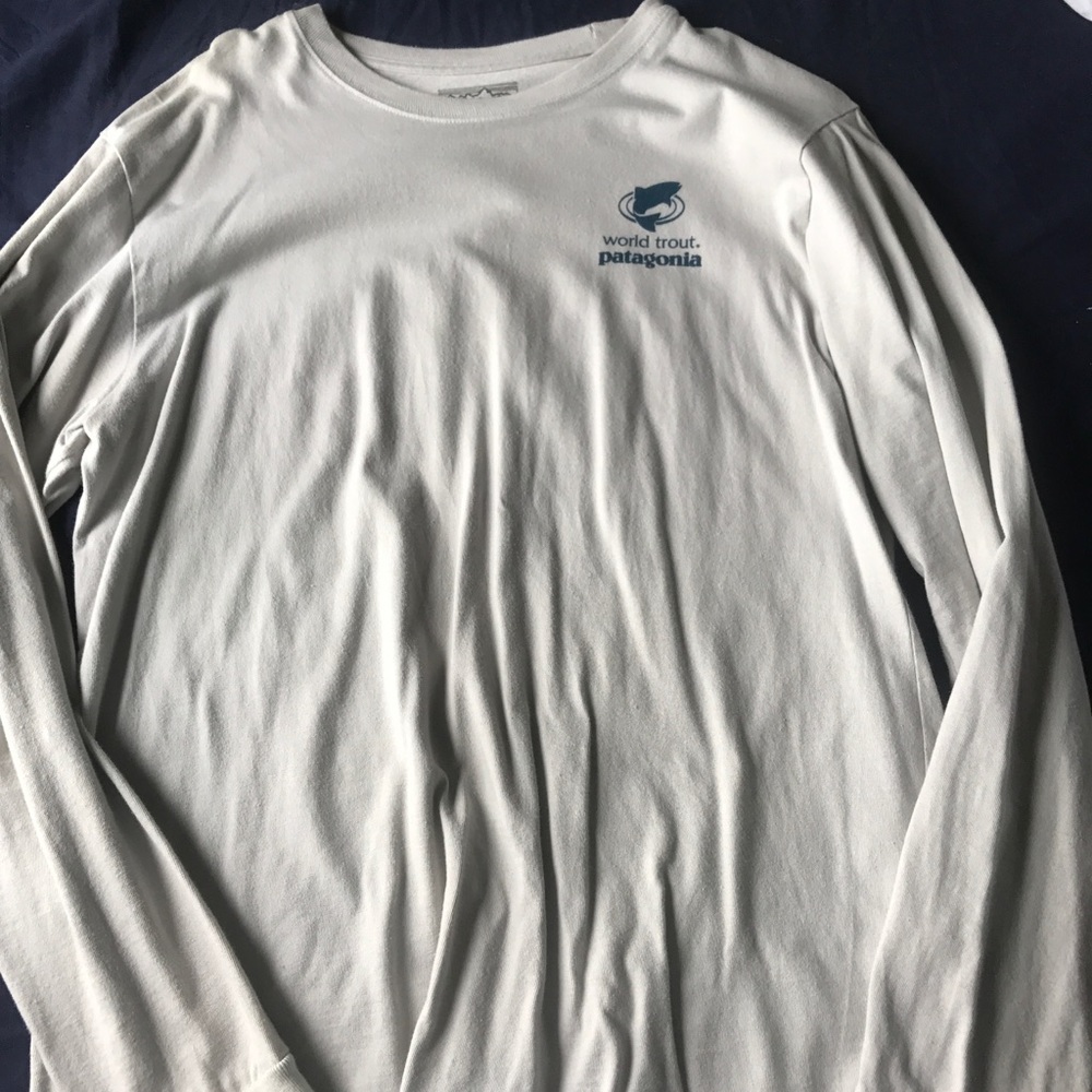 Long Sleeve Patagonia World Trout T shirt