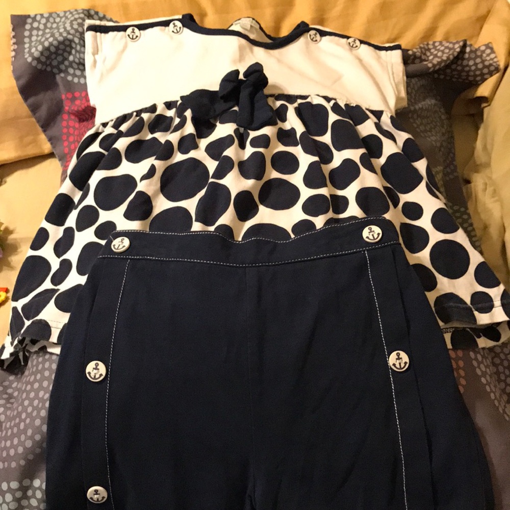 Sailor theme girls outfit