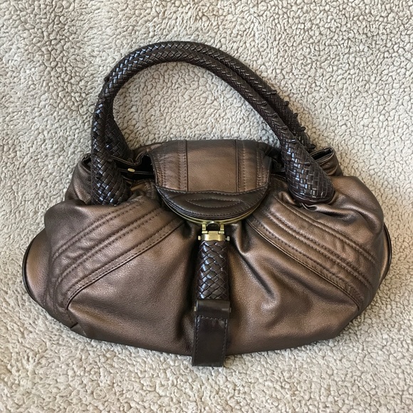 Handbags - Faux leather brown purse