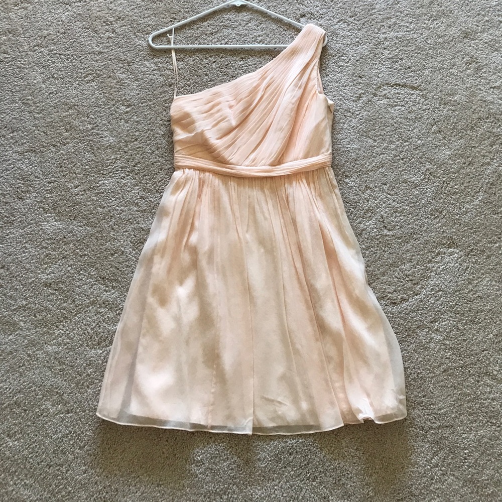 J. Crew Kylie Dress in Soft Peach