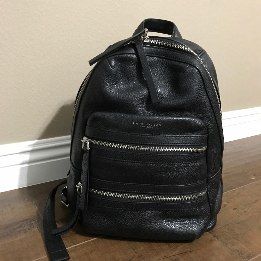 Marc by Marc Jacob Leather Biker Backpack