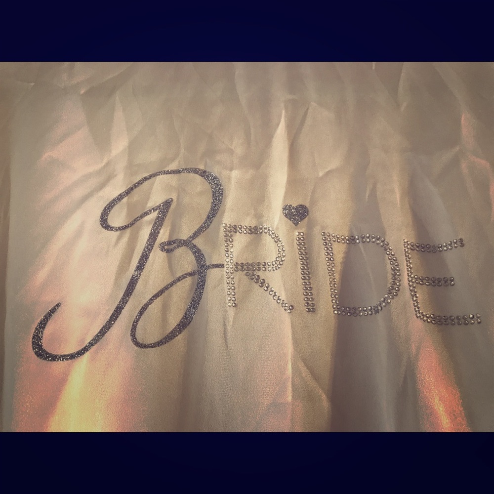 Victoria's Secret BRIDE silk robe