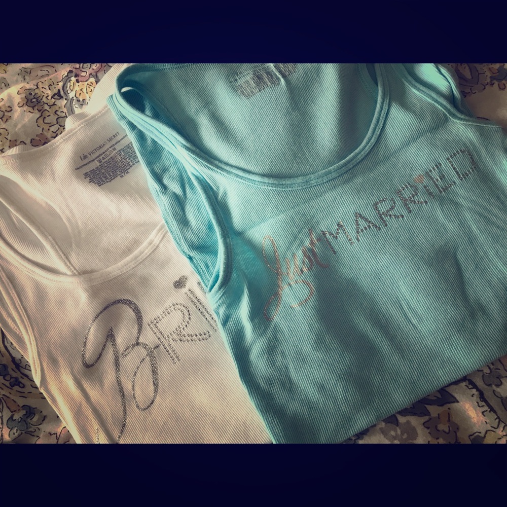 VS BRIDE/ Just Married tanks