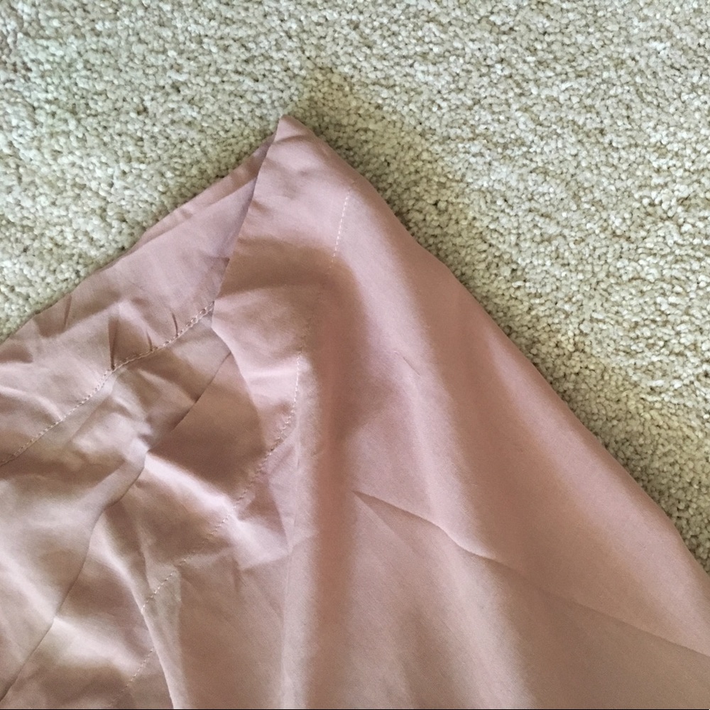 UO Silence + Noise Dusty Pink Y-neck strap Dress - Picture 2 of 5