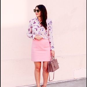 Light pink skirt