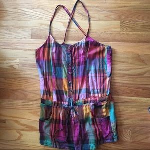 Medium Multi-color Romper