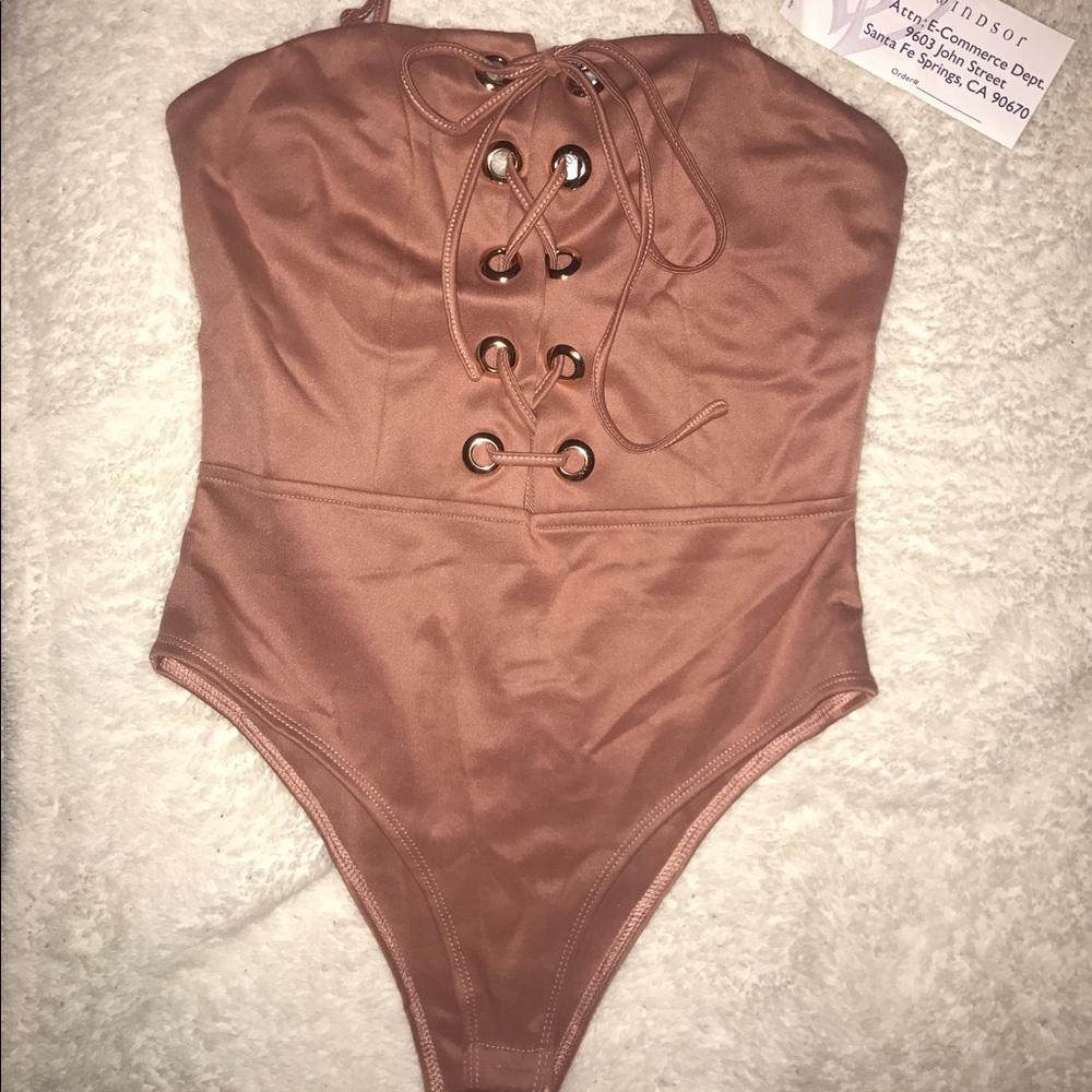Muave body suit