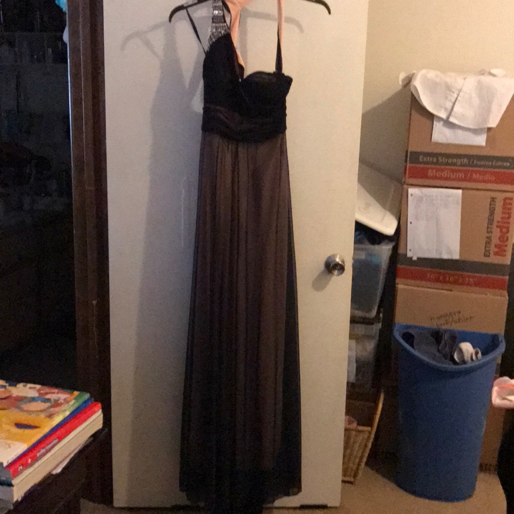 A long gown dress