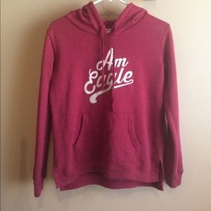 Maroon never worn American eagle sweatshirt
