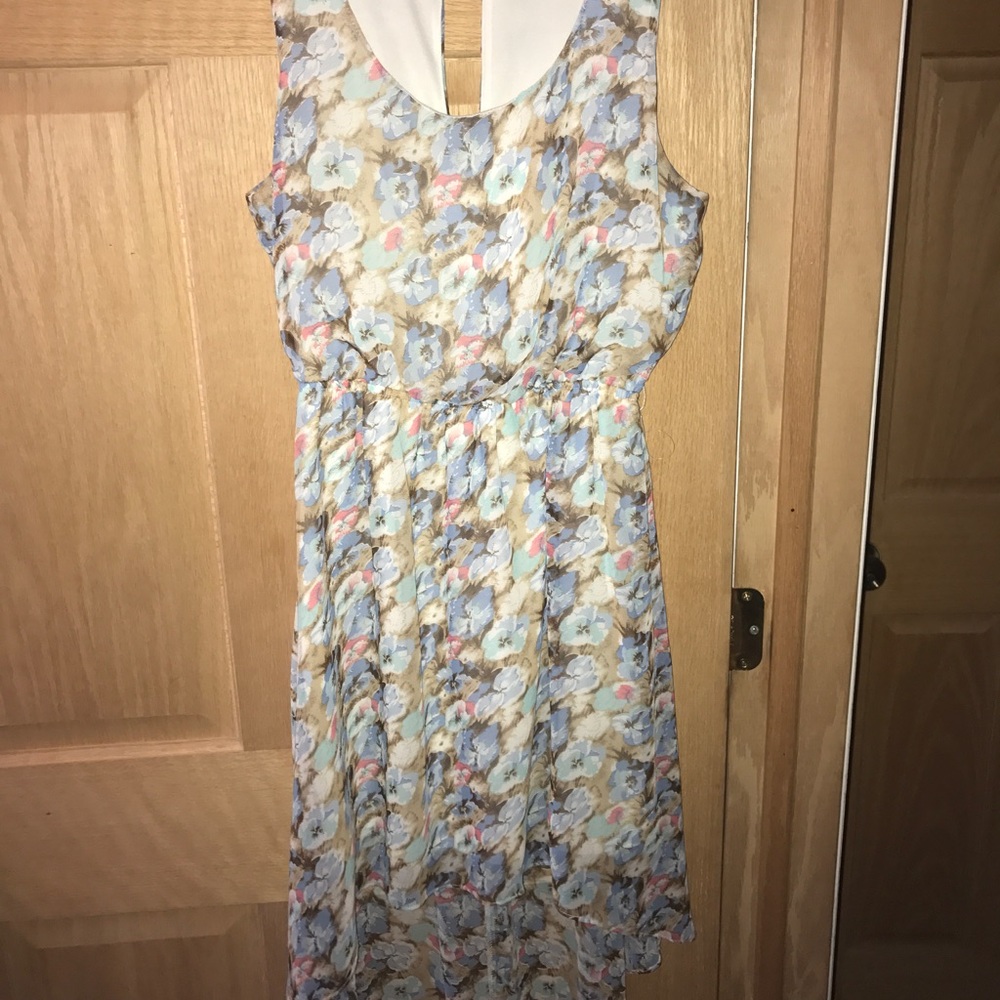 Charlotte Russe High-Low Floral Summer Dress