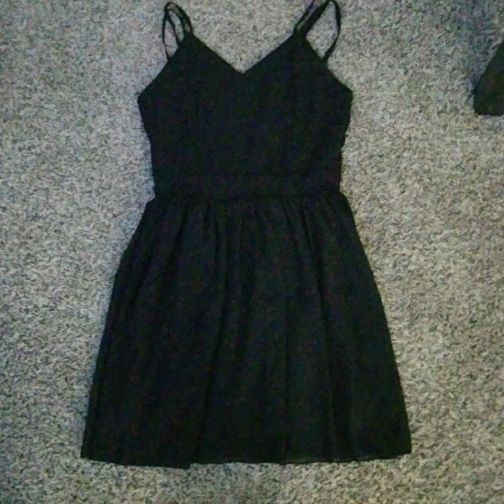 black dress