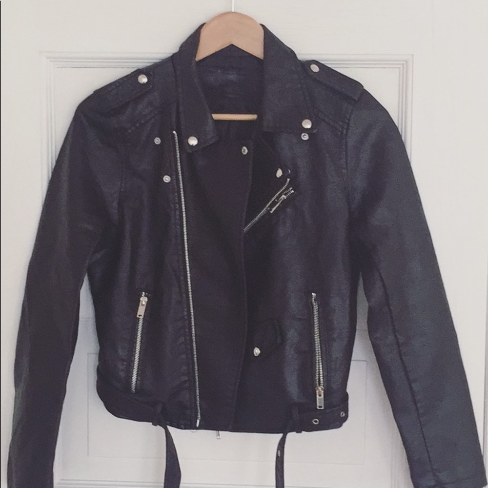 (SOLD ON MERC@RI).  Biker Jacket
