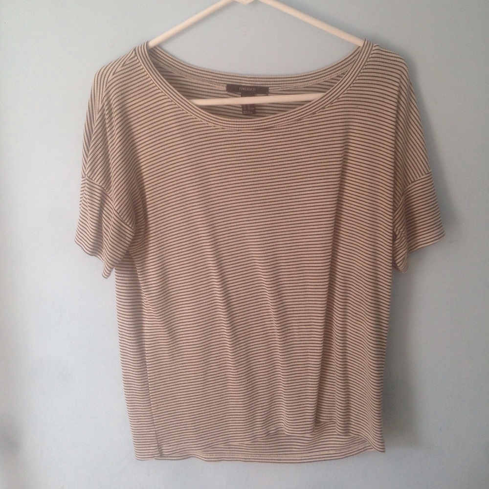 Flowy striped shirt