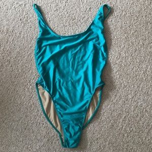 American Apparel High Rise One Piece