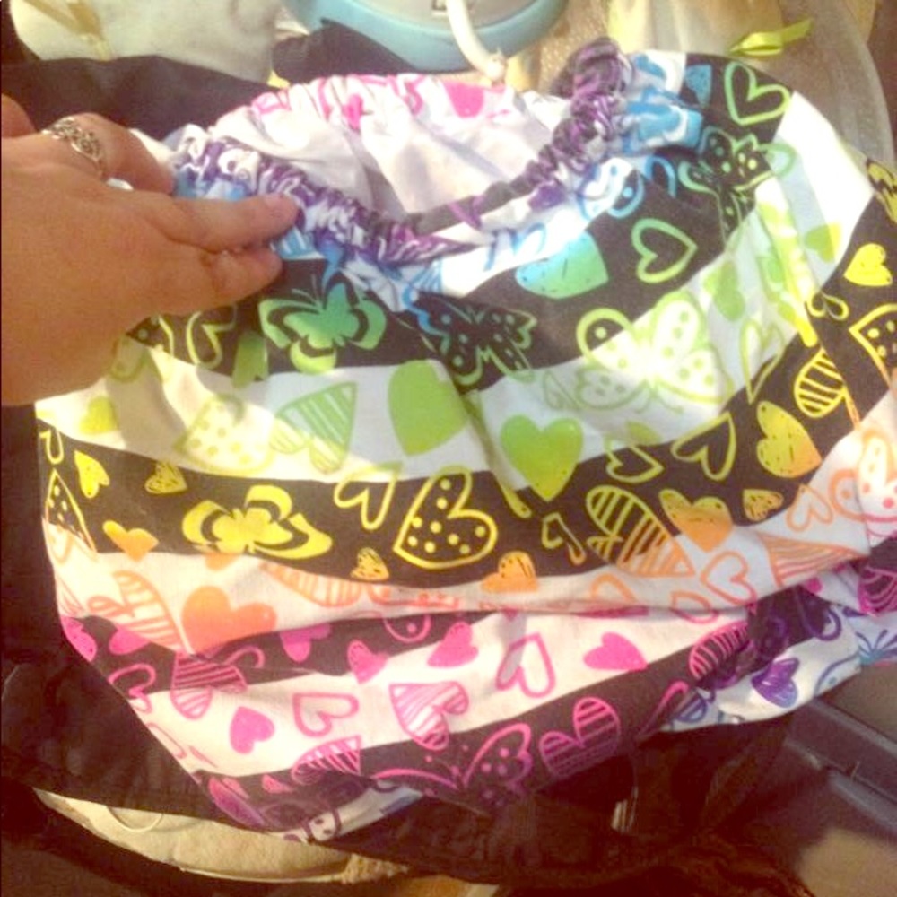 3 cotton bucket bags