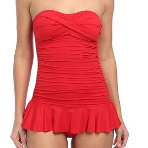 Ralph Lauren | Laguna Twist Skirted Swimsuit