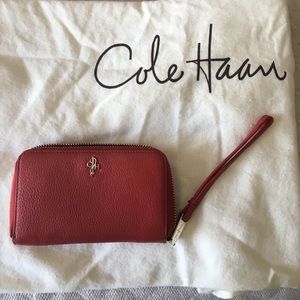 Cole Haan wristlet/cell ph. wallet