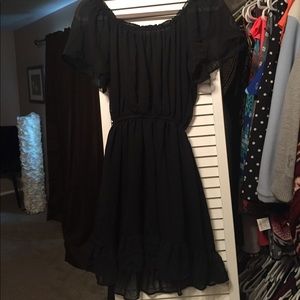 H&M black dress
