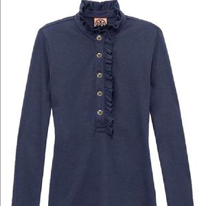 Tory Burch Long Sleeve "Lidia" Polo