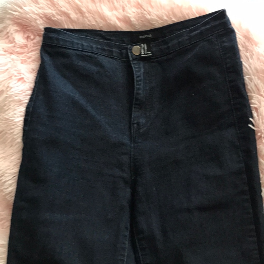 high waisted Forever 21 skinny jeans