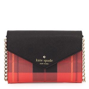 Kate Spade red and black cross body