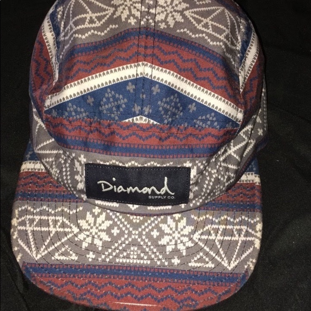 Diamond Supply co 5 Panel Hat