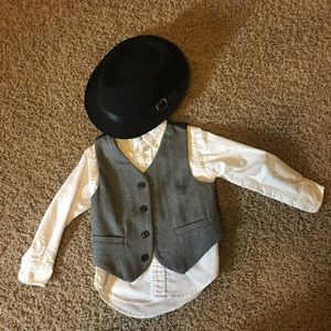 Jack&Janie Blazer, Chaps White Shirt&Black Fedora