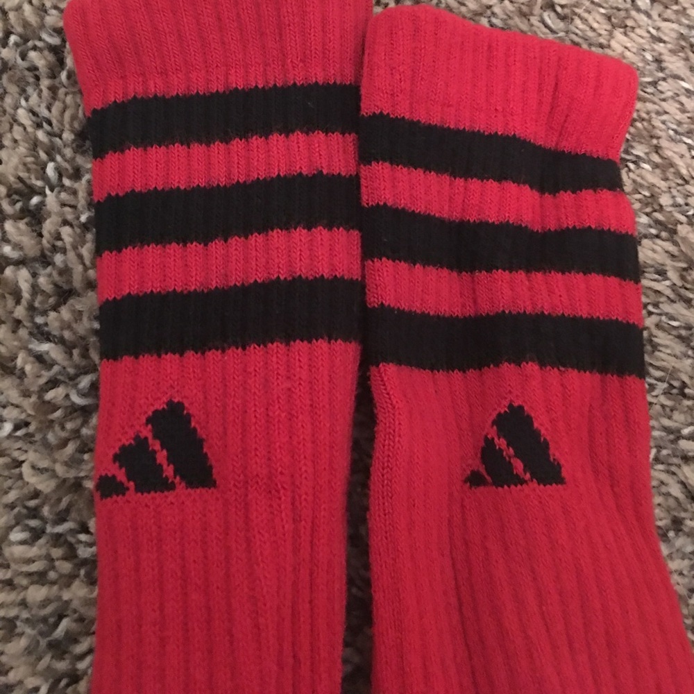 Adidas - Red Climate Socks - Picture 2 of 3