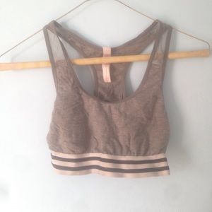 Grey sporty bralette