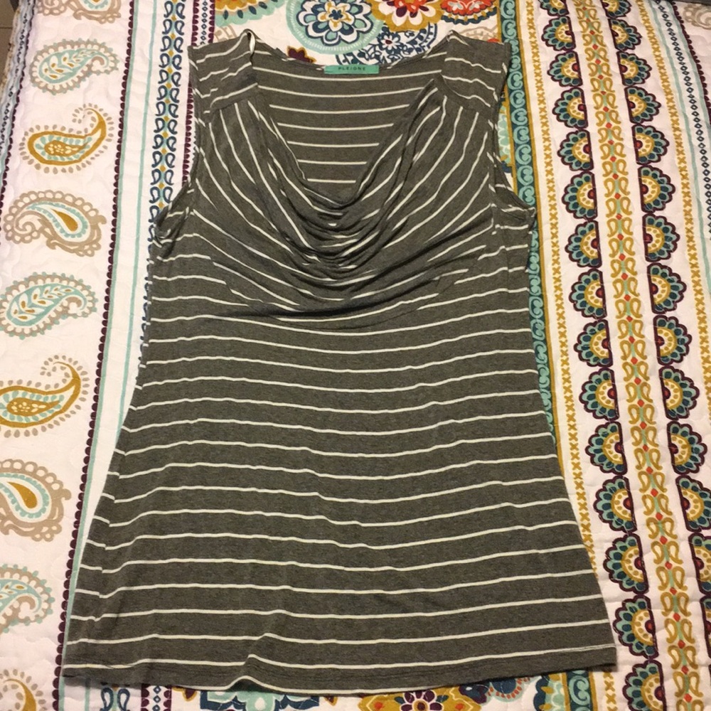 Cowl Neck Tank Top