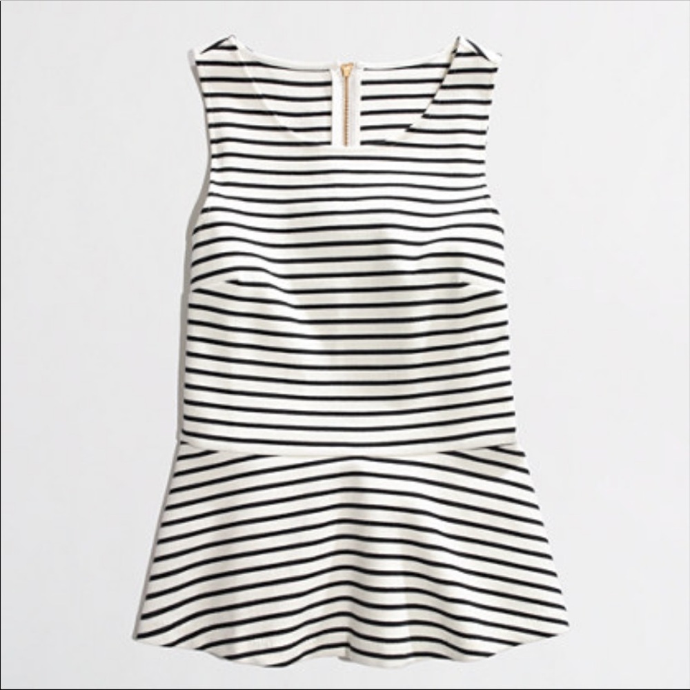 J. Crew Peplum Top Size Small Excellent Condition