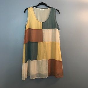 Blocked dress