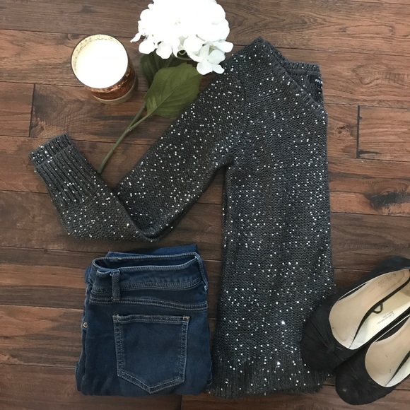 Apt. 9 Sweaters - Festive Sequined Sweater✨