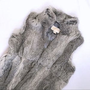 Michael Kors Rabbit Fur Vest