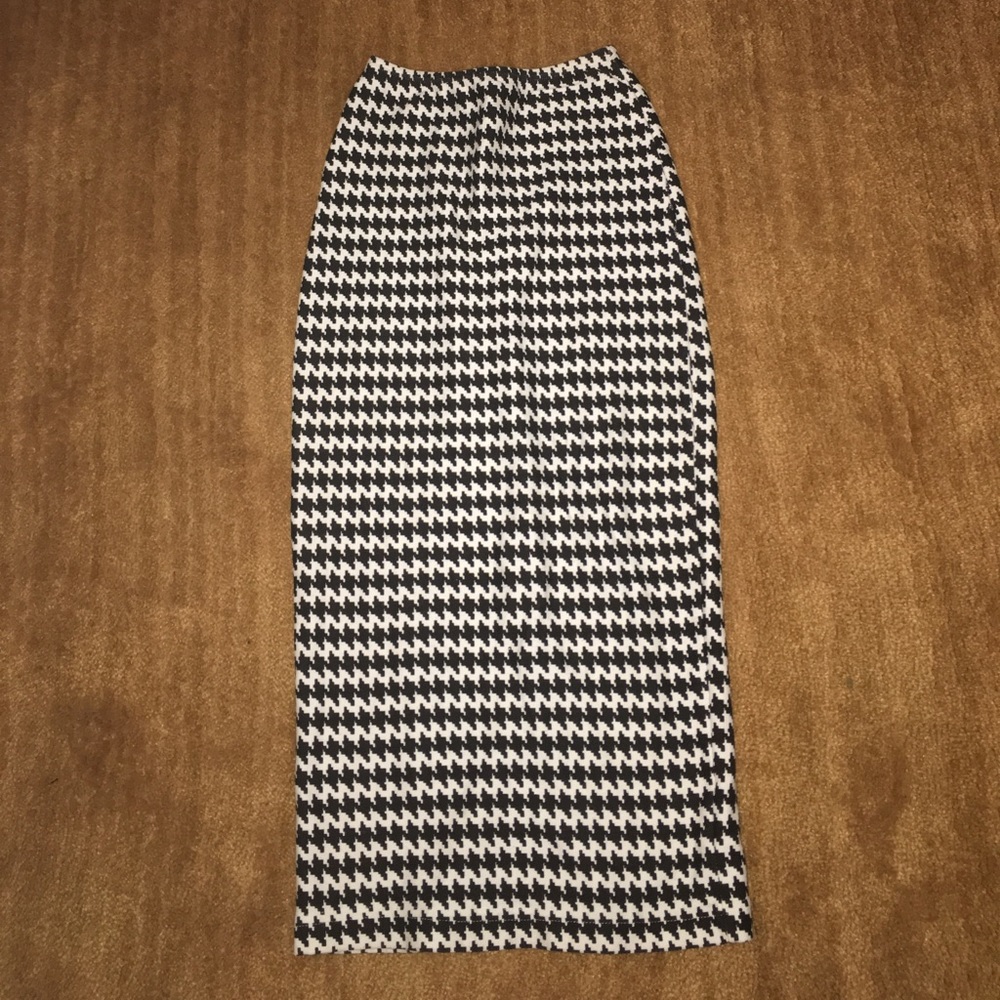 American apparel high waist fitted pencil skirt