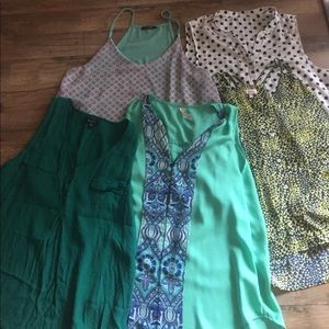 Lot of Stitch Fix tank tops