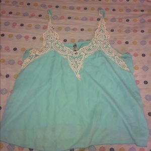 Mint Green Tank Top