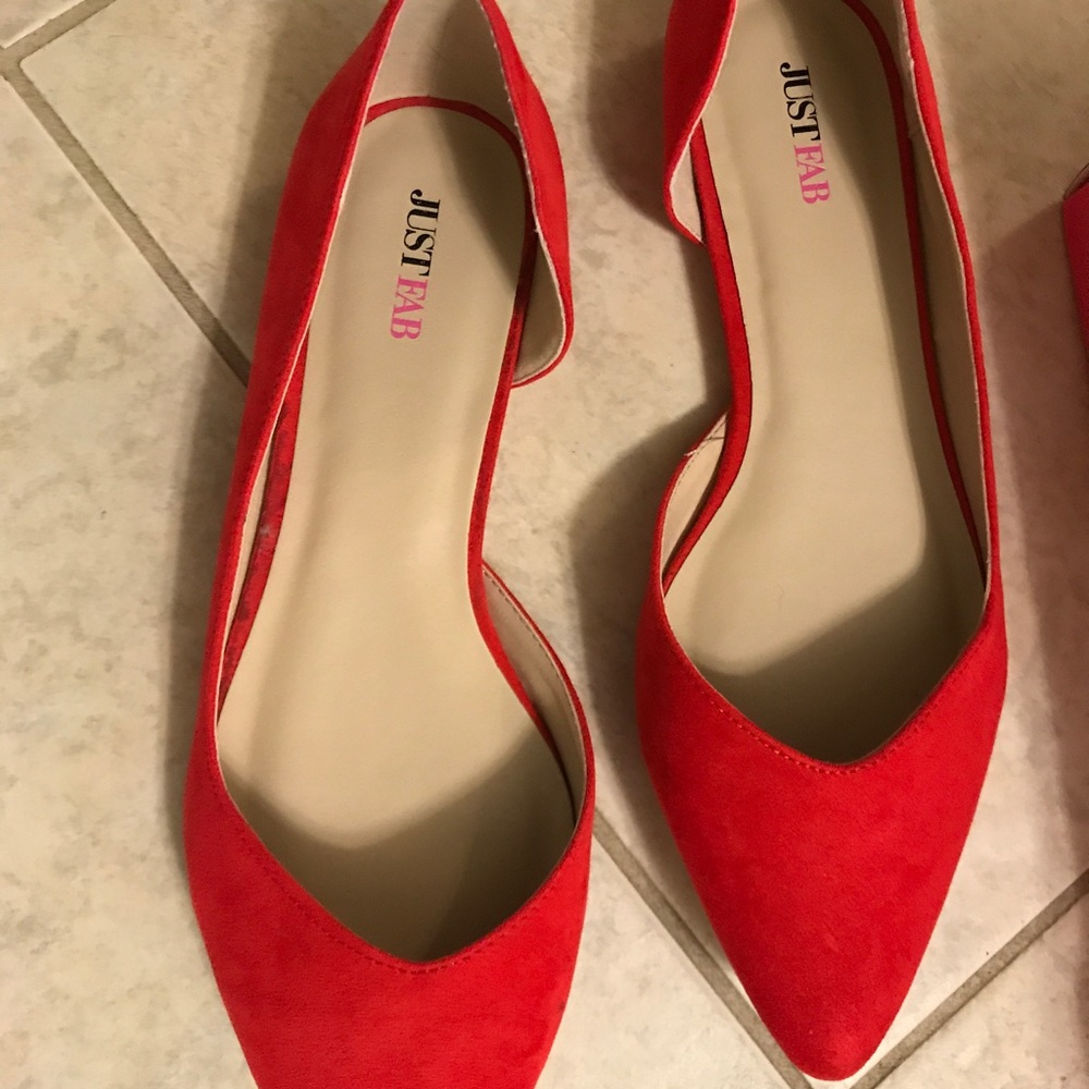 just fab flat shoes