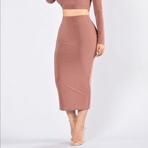 Fashion nova pencil skirt