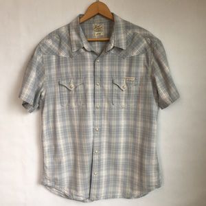 Lucky Brand Western Style Snap Up Shirt