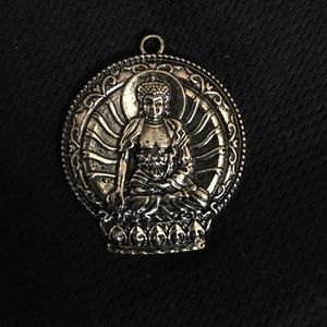 NWOT Never Worn Brass Medicine Buddha Pendant