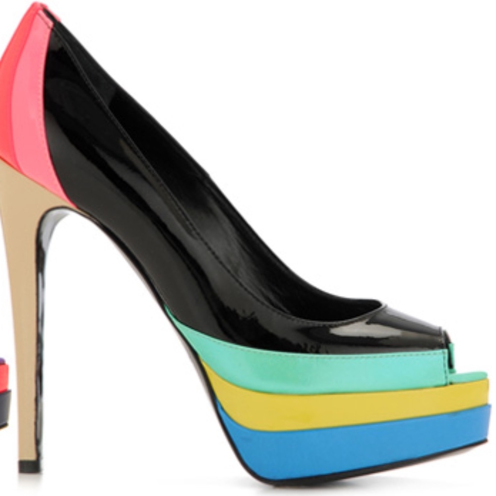 Ruthie Davis Popsicle peep-toe pump