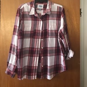 Old Navy Plaid top
